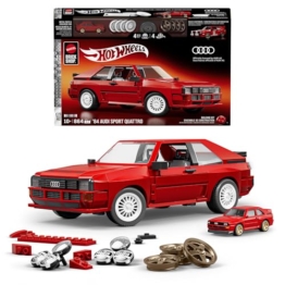Mattel Brick Shop Hot Wheels '84 Audi Sport Quattro Bausatz - 1