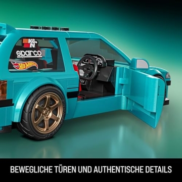 Mattel Brick Shop Hot Wheels Custom ’90 Honda Civic EF Bauset - 6