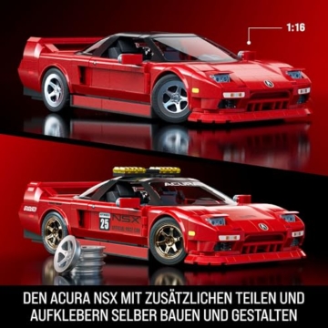 Mattel Brick Shop Hot Wheels 90 Acura NSX (JFT17)