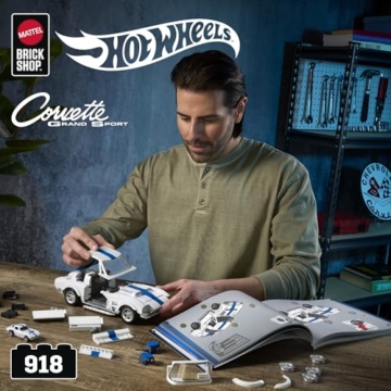 Mattel Brick Shop Hot Wheels Elite Serie – Corvette Grand Sport JGR31
