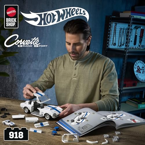 Mattel Brick Shop Hot Wheels Elite Serie – Corvette Grand Sport JGR31
