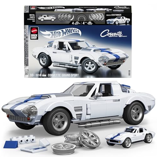 Mattel Brick Shop Hot Wheels Elite Serie – Corvette Grand Sport JGR31