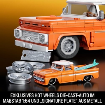Mattel Brick Shop Hot Wheels Elite Serie – Custom ’62 Chevy Pickup (JFT20)