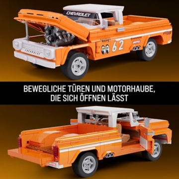 Mattel Brick Shop Hot Wheels Elite Serie – Custom ’62 Chevy Pickup (JFT20) Türen