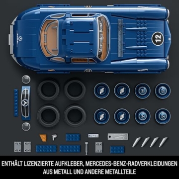 Mattel Brick Shop Hot Wheels – Mercedes-Benz 300 SL „Flügeltürer“ Teile