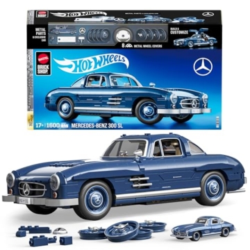 Mattel Brick Shop Hot Wheels – Mercedes-Benz 300 SL „Flügeltürer“
