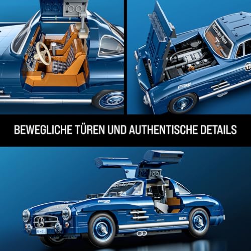 Mattel Brick Shop Hot Wheels – Mercedes-Benz 300 SL Flügeltüren