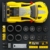 Mattel Brick Shop Hot Wheels Speed Serie '20 Corvette C8.R Bauset - 5