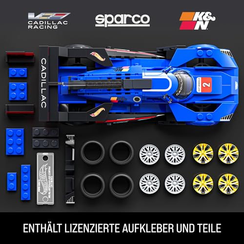 Mattel Brick Shop Hot Wheels Speed Serie – Cadillac Project GTP Hypercar Teile