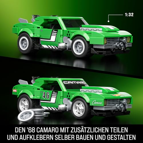 Mattel Brick Shop Hot Wheels Custom 68 Camaro JFT16 grün