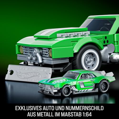 Mattel Brick Shop Hot Wheels Custom 68 Camaro JFT16 Motor