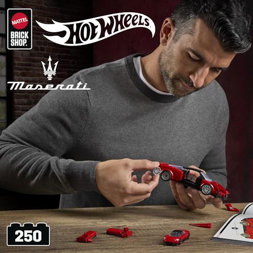 Mattel Brick Shop Hot Wheels – Maserati MC20