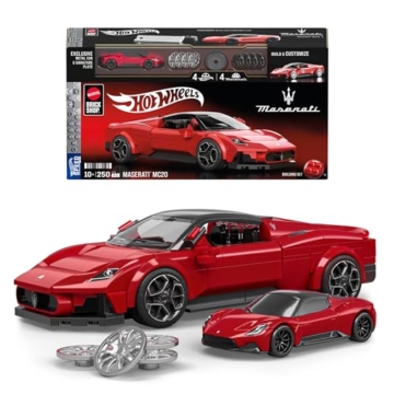 Mattel Brick Shop Hot Wheels – Maserati MC20