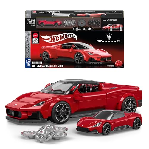 Mattel Brick Shop Hot Wheels – Maserati MC20