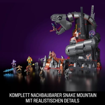 Mattel Brick Shop Masters of the Universe Clash at Snake Mountain - 4