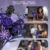 Mavo brix Purple Flowers Bouquet Building Set, Lila Rosen Blumenstrauß Klemmbausteine Blumen, Blumen Bauspielzeugset für Erwachsene, Botanicals Home Deko, Frauen Männer - 6