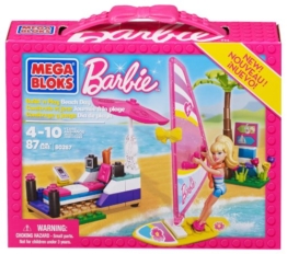 Mega Bloks 80287 - Barbie Build 'n Play Beach Day - 1