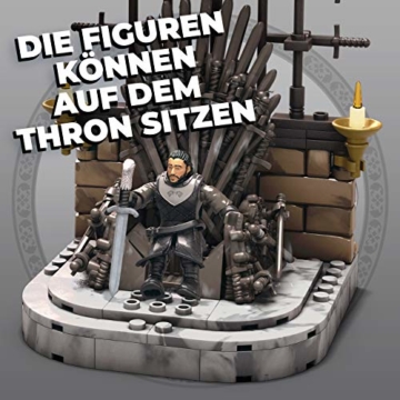 Mega Construx GKM68 - Game of Thrones Der eiserne Thron Mehrfarbig