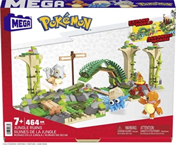 Mega Construx HDL86 - Pokémon Dschungel-Ruinen