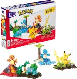 Mega Construx Pokemon - HFG05 - Kanto Regionalteam - Pack 4 Stück Actionfiguren 5cm - 1