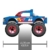 MEGA HDJ93 - Mega Construx Hot Wheels Race Ace Monster Truck, Konstruktionsspielzeug, Spielzeug ab 5 Jahren