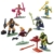 MEGA Masters of the Universe Kampf um Eternia Collection II - 6 detailgetreue Mikro-Aktionsfiguren Minifiguren