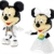 Micro Building Blocks, 2 Stücke Diamand Bausteine, Anime Cartoon 3D-Modell, Hochzeitskleid Paar Mouse Micro Brick Figuren Spielzeug Für Weihnachten Geburtstag Valentinstag - 1