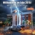 MikaBrical Klemmbausteine Clock Tower Courthouse mit Flugauto - 4269 Teile City Haus Film Architecture, Modular Building Set für Erwachsene - 2