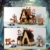 MikaBrical Klemmbausteine Haus Mystery Shack Bausatz, Kreatives Architektur Modell Set für Erwachsene und Spielefans (1125 Teile) - 6