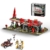 MikaBrical Klemmbausteine Red-Rocket Tankstelle mit Figuren, 2221 Teilen Gas Station Building Architektur Modell für Erwachsene und Spielefans Youmko YM001 - 1