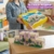 MikaBrical Springfieid Klemmbausteine Haus Set für Erwachsene - 3500 Teile Simpsan Schule Film Architekture Stadthaus Modular Building Compatible mit Barweer - 8