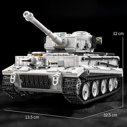 MISINI Tiger Panzer Maßstab 1:28 (M6617) Maße