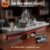 MISINI M7021 Arleigh Burke-Class Zerstörer 1:200 Klemmbausteine Set, 3601 Teile USN Kriegsschiff Modell, Groß MOC Schlachtschiff Gebäude Spielzeug Geschenk für militärische Enthusiasten und Erwachsene - 2