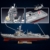 MISINI M7021 Arleigh Burke-Class Zerstörer 1:200 Klemmbausteine Set, 3601 Teile USN Kriegsschiff Modell, Groß MOC Schlachtschiff Gebäude Spielzeug Geschenk für militärische Enthusiasten und Erwachsene - 3