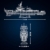 MISINI M7021 Arleigh Burke-Class Zerstörer 1:200 Klemmbausteine Set, 3601 Teile USN Kriegsschiff Modell, Groß MOC Schlachtschiff Gebäude Spielzeug Geschenk für militärische Enthusiasten und Erwachsene - 9
