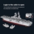 MISINI M7024 Amphibisches Angriffsschiff der Wasp-Klasse Klemmbausteine Technik, Militärserie, 1:300 Groß Kriegsschiff, 5220 Teile, Flugzeugträger-Sammlerspielzeug, MOC-Schlachtschiff für Erwachsene - 4