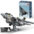 MISINI M8021 F-14 Tomcat Fighter Bausteine Set, 2453 PCS Military Series Air Force Medium Utility 1:35 Verhältnis Fighter Block Set, Erwachsene Sammlung Spielzeug Geschenk Modell Flugzeug - 1