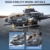 MISINI M8024 AH-1W Super Cobra Bewaffneter Hubschrauber Bausteine Set, 958 Stück Militär Medium 1:35 Hubschrauber Bausatz, Geschenke und Sammlungen für Flugzeugmodelle für Militärische Enthusiasten - 5