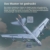 MISINI M8028 1:50 B-52H Stratofortress Bomber Klemmbausteine Bausatz, Große MOC Militärflugzeug Modell mit Stand, Sammlergrade Armee Flugzeug Geschenk für Militärfans und Erwachsene-5196 Stück - 9