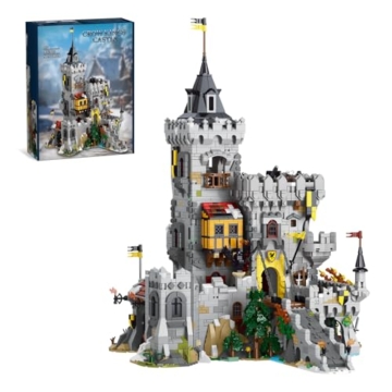 Mocbuiie 3 in 1 Raven King's Castle Klemmbausteine Burg 4961 Teile - 1
