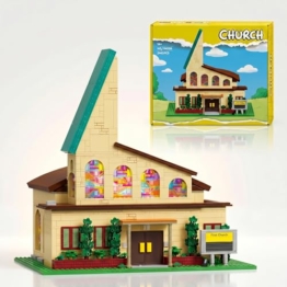 Mocbuiie Springfieid Church Klemmbausteine Haus - 1
