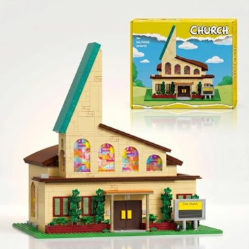 Mocbuiie Springfieid Church Klemmbausteine Haus - 1