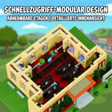 Mocbuiie Springfieid Church Klemmbausteine Haus - 3