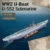Mocbuiie WWII Submarine U-552 Klemmbausteine U-Boot 6172 Teile