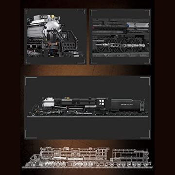 JIESTAR 59005 The Big Boy Dampflokomotive 
