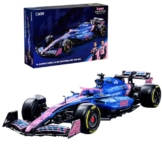 MocSpaß Technik F1 Auto für CADA F1 Team A525 Rennwagen, 2170+ Teile Technik Rennauto, C64012W Rennautos Bausatz MOC 1: 8 KIemmbausteine Set für Erwachsene Baufans - 1