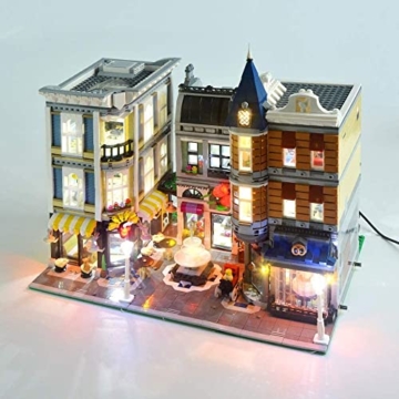 MOMOJA Beleuchtung LED-Beleuchtungsset für Lego 10255 City Life (Lego-Modell Nicht Enthalten) A - 3