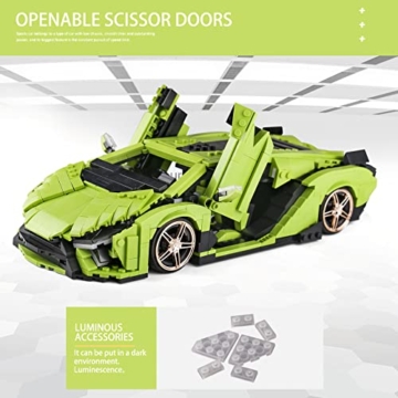 Mould King 10011 Lamborghini Sian Türen