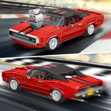 Mould King Muscle-Car 10112 mit 1869 Teilen Charger