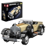 Mould King 10115 Technik Oldtimer als Retro Cabriolet